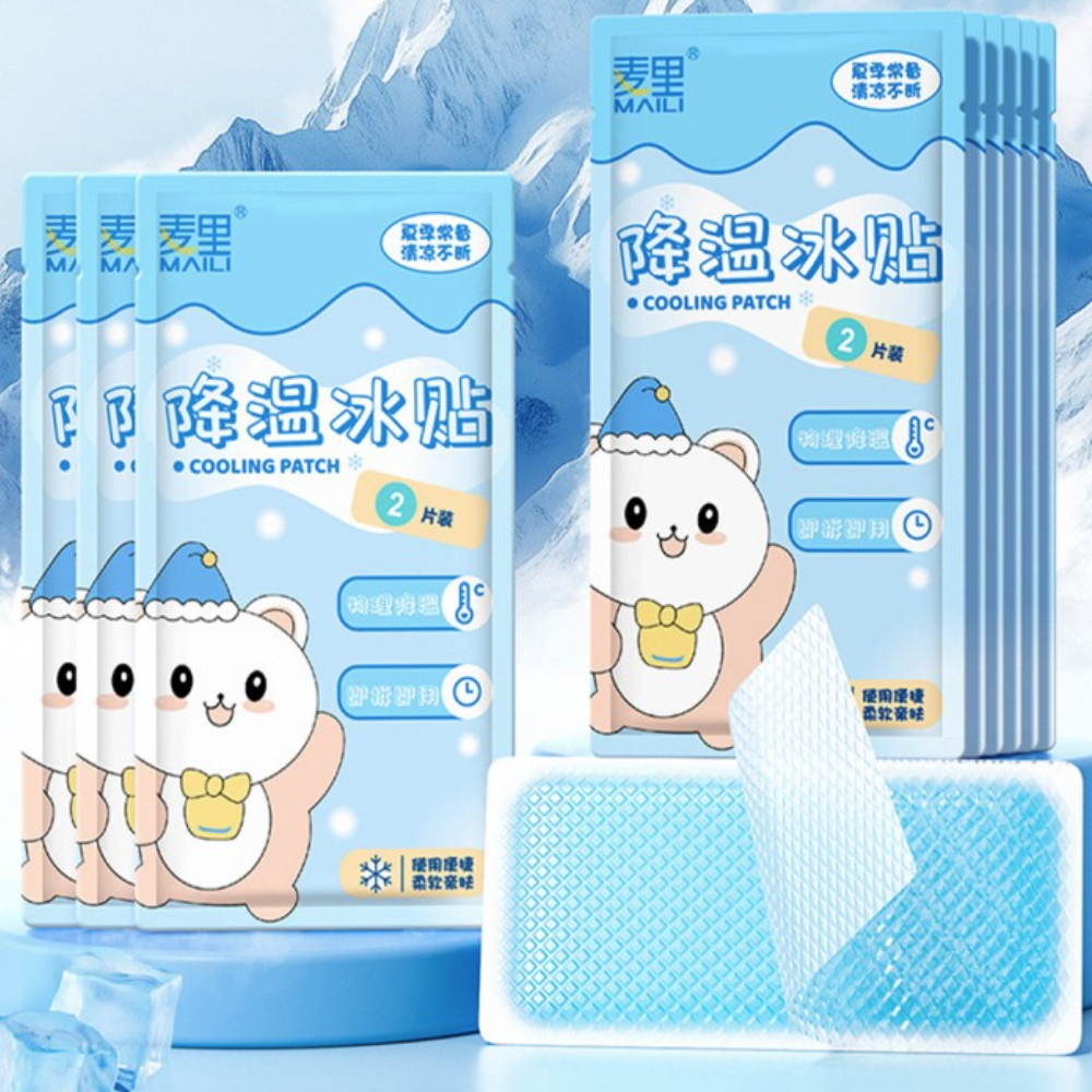붙이는아이스쿨패치 냉찜질쿨링패치 휴대폰쿨러아이스팩 2P - 상품 이미지