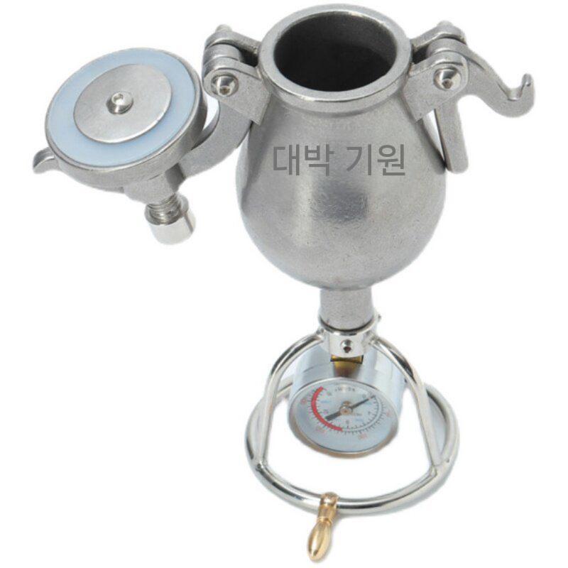뻥튀기 기계 풀 강냉이 미니 옛날 가정용 뻥튀기기 소형 세트 스텐 - 상세 이미지 2