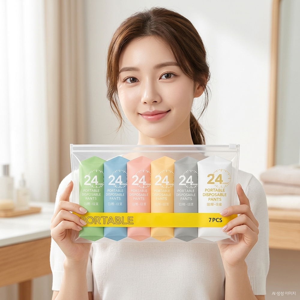 일회용 임산부 속옷 제왕절개 안심 산후 산모 1회용 순면 팬티 - 상품 이미지