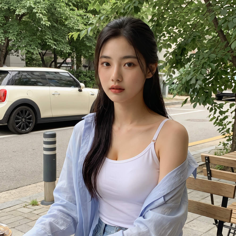 힙핑크 3cm볼륨 캡내장 볼륨나시 끈나시 이너 여름 시원한 에어 쿨 노브라 수퍼브 - 상세 이미지 2
