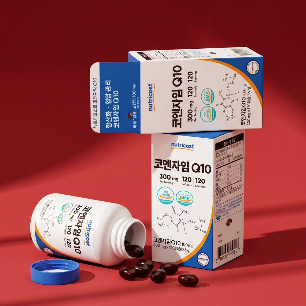 뉴트리코스트 코큐텐 코엔자임Q10(100MG) 소프트젤 120정, 1개 이미지 6