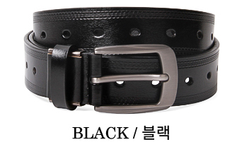 DK 남자통가죽벨트 남성소가죽벨트 케주얼 청바지 허리띠 32mm 빅사이즈 혁대 - 상세 이미지 4