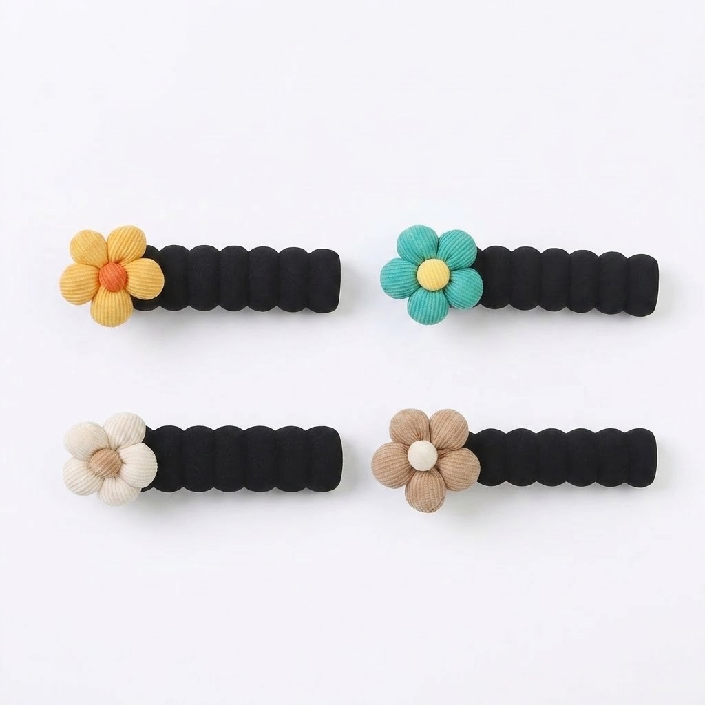 플라워 문손잡이커버 방문 문고리 DIY 아기 손 어린이집 1P - 상세 이미지 5