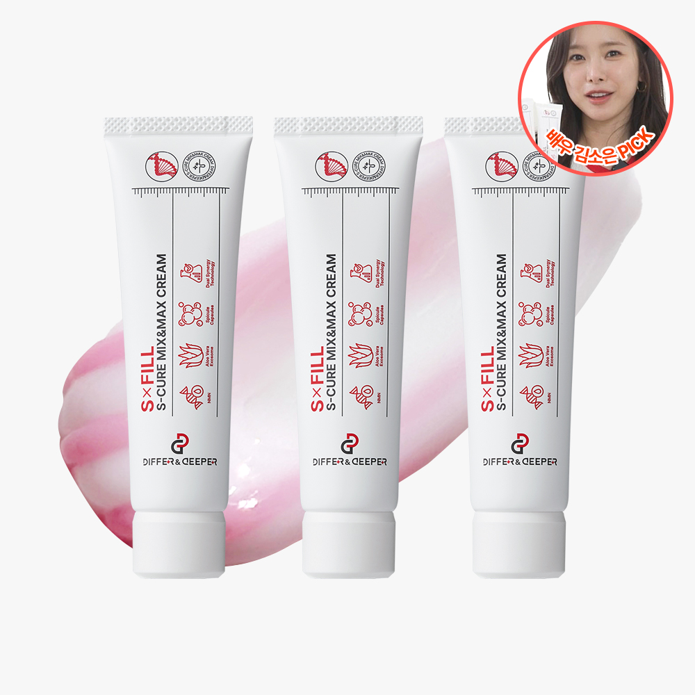 디퍼앤디퍼 에스큐어 모공 타이트닝 믹스앤맥스 크림 50ml, 3개 - 상품 이미지