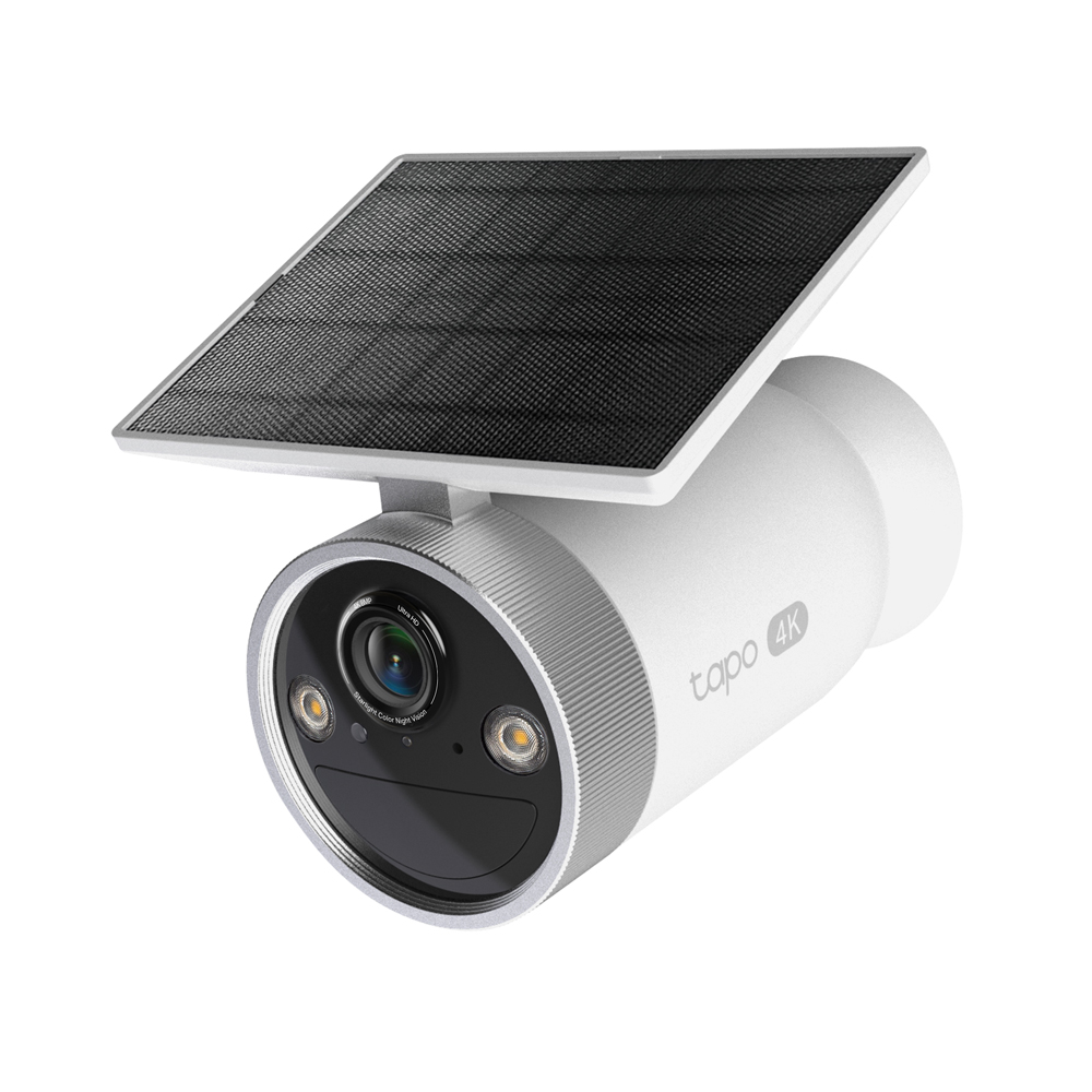 티피링크 Tapo C465 태양광 패널 일체형 800만화소 4K UHD 배터리 실외카메라 CCTV - 상품 이미지