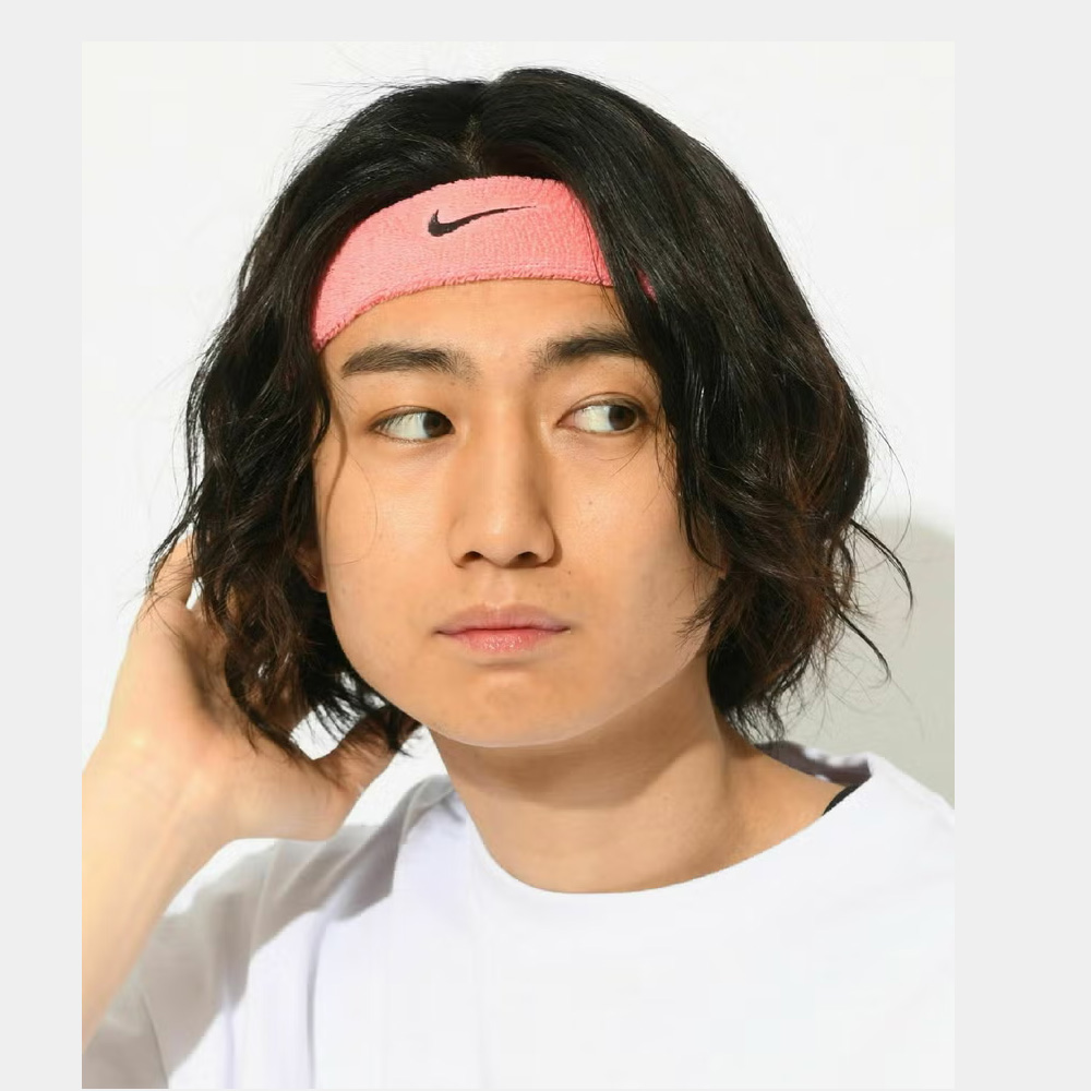 나이키 헤어밴드 클래식 스우시 스포츠 헤드 운동 핑크 NAC2285-677 이미지 7