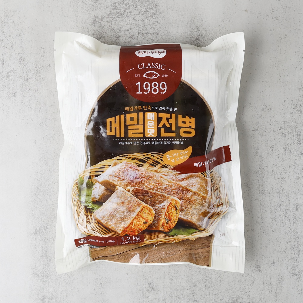엄지 맛있는 메밀전병만두 업소용 김치, 1.2kg, 1개 - 상품 이미지