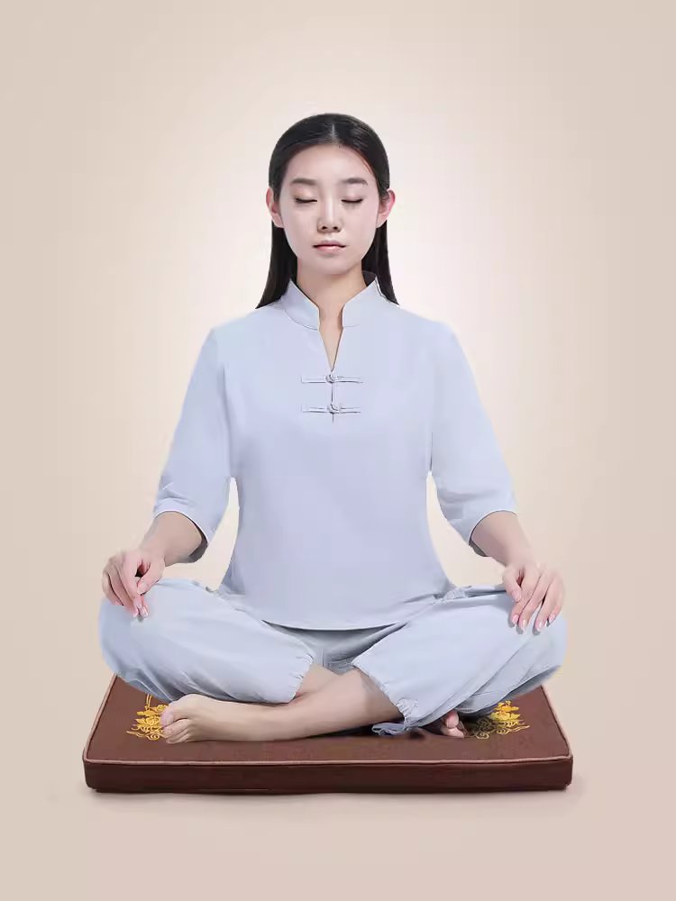 스님 방석 명상 기도 불교용품 용품 참선 108배 절방석 60x60 이미지 6