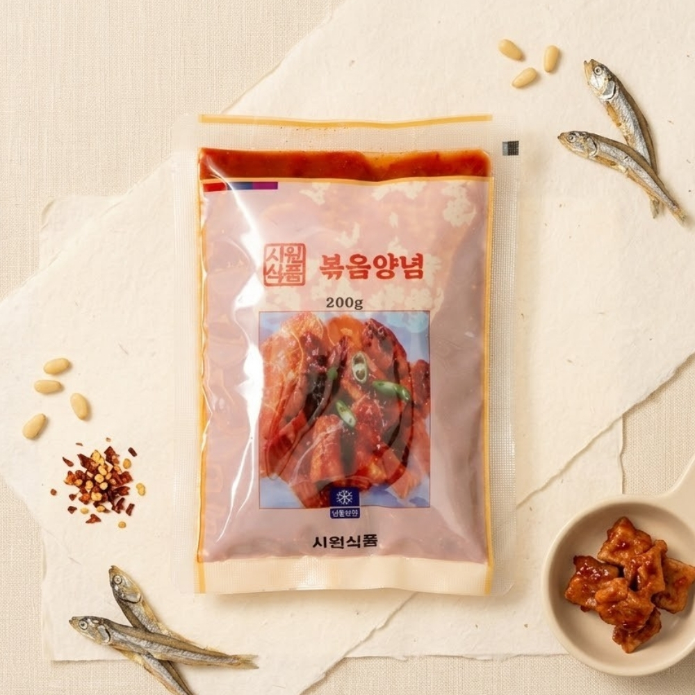 시원 볶음 양념장 만능 소스 200g, 80개 - 상세 이미지 4