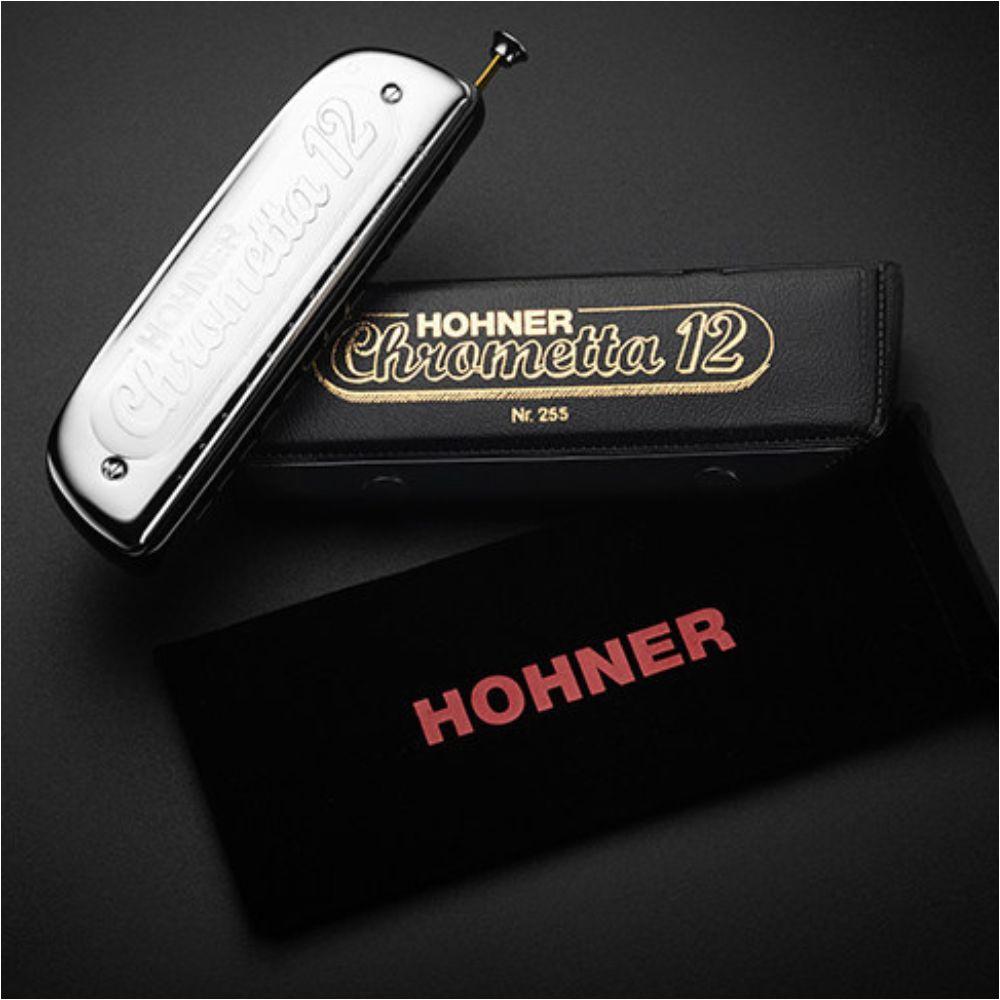 HOHNER 크로메타12 크로매틱 하모니카 12홀 C조 무밸브 업그레이드 마우스피스 - 상품 이미지