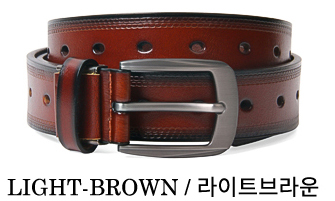 DK 남자통가죽벨트 남성소가죽벨트 케주얼 청바지 허리띠 32mm 빅사이즈 혁대 - 상세 이미지 3