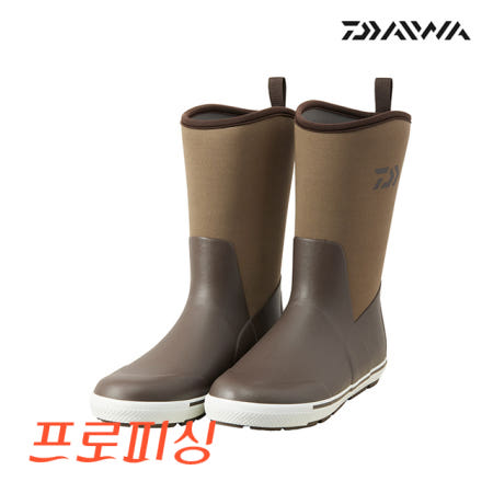 한국다이와 다이와낚시장화 루어맨부츠 레디얼솔 FB-3450-T 다크 브라운, S