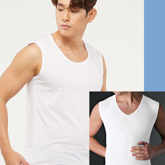 제임스딘 남성런닝 인견 쿨메쉬 냉감 순면 빅사이즈110 에어로쿨 기능성 나시 티셔츠 런닝구 상품 이미지