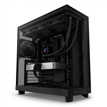 NZXT H6 Flow 컴퓨터 PC케이스 (블랙)