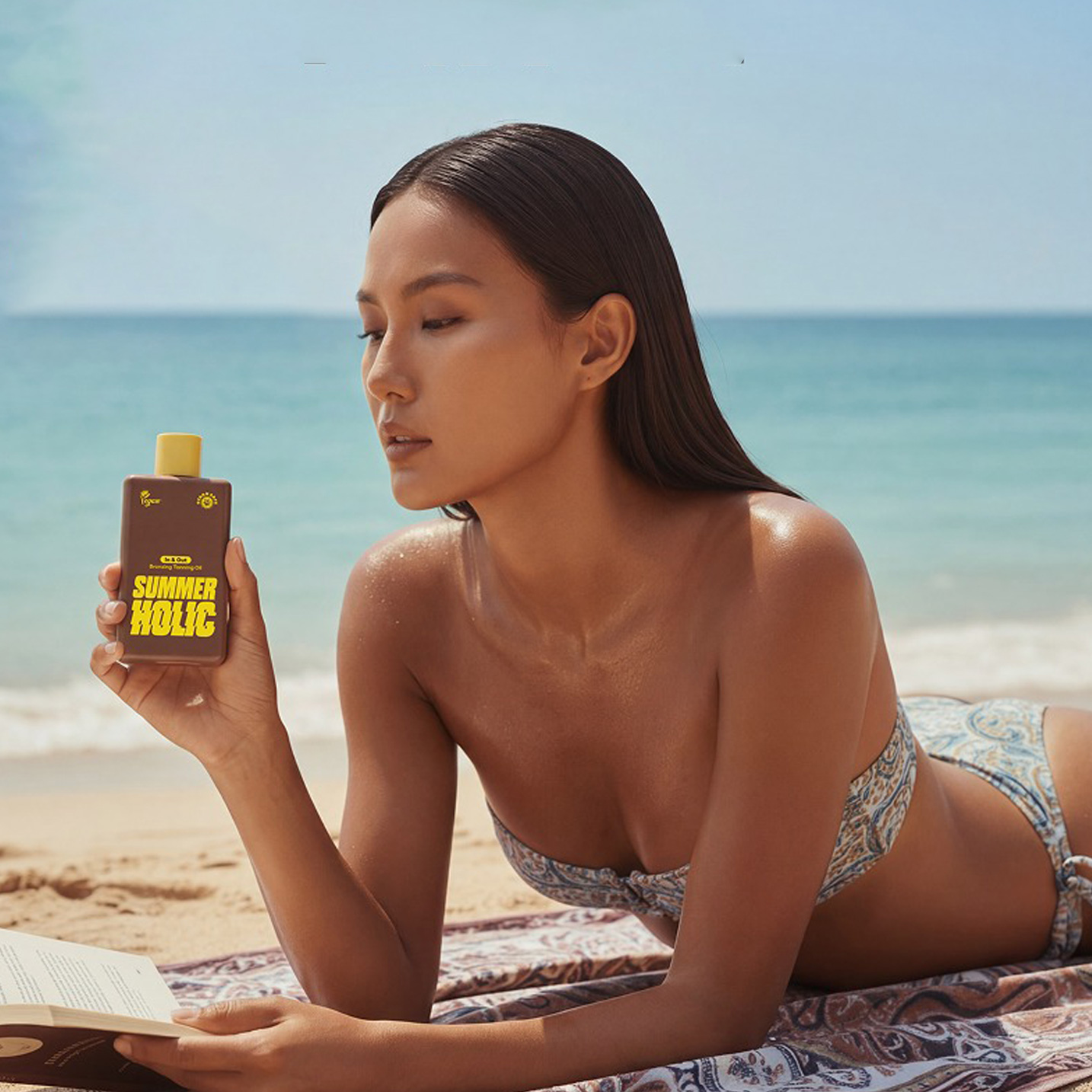 썸머홀릭 인앤아웃 브론징 태닝오일 200ml 야외 실내 - 상세 이미지 4