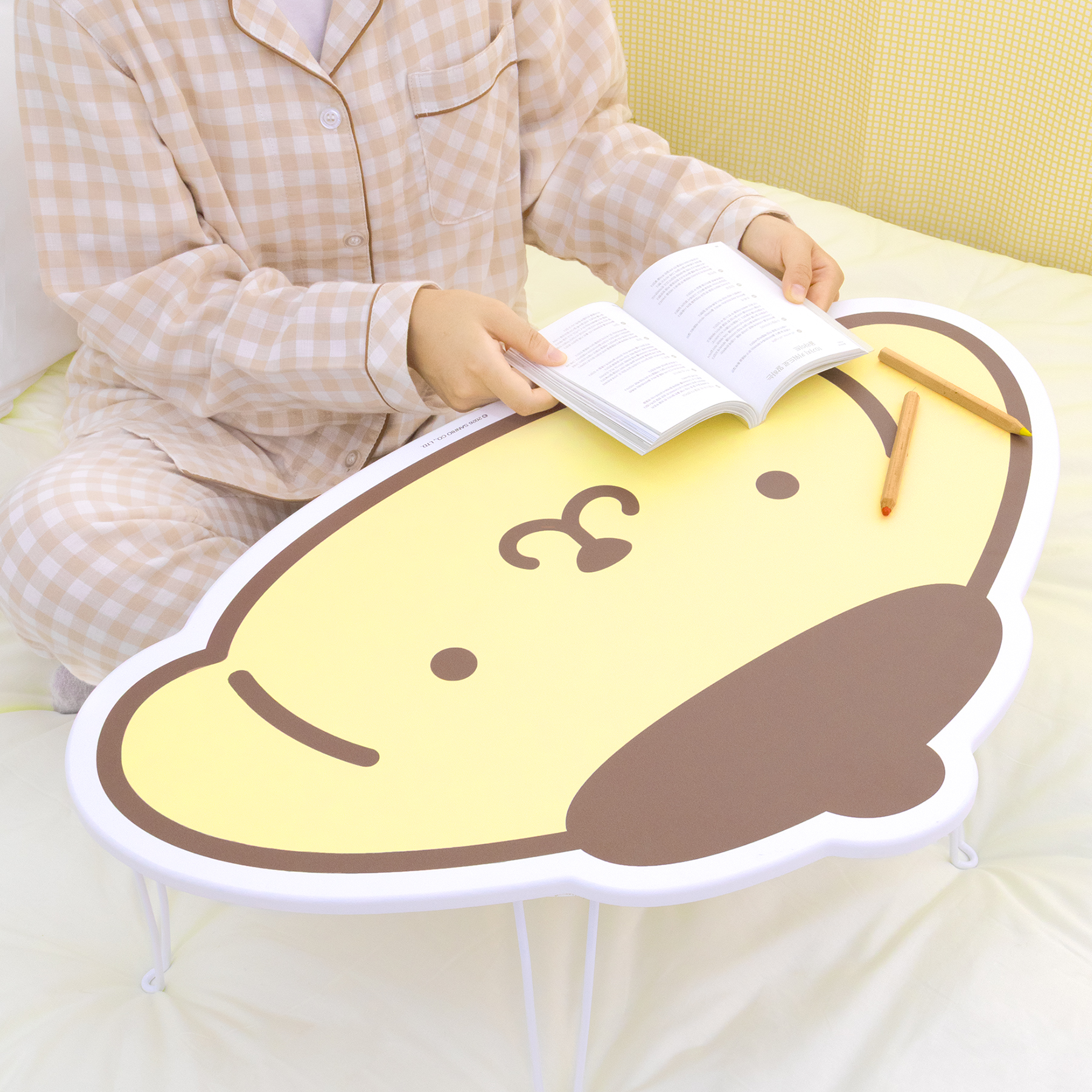 폼폼푸린 접이식테이블 페이스 상품 이미지
