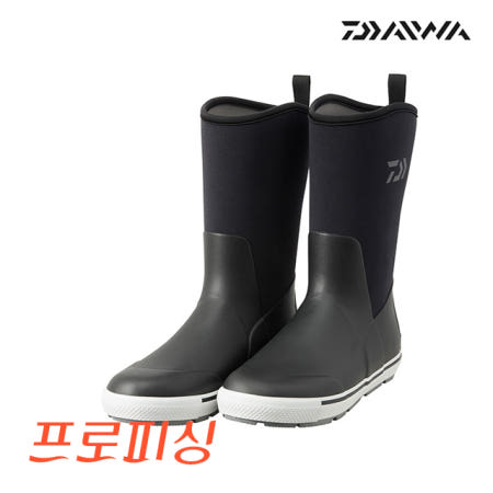 한국다이와 다이와낚시장화 루어맨부츠 레디얼솔 FB-3450-T 블랙, LL