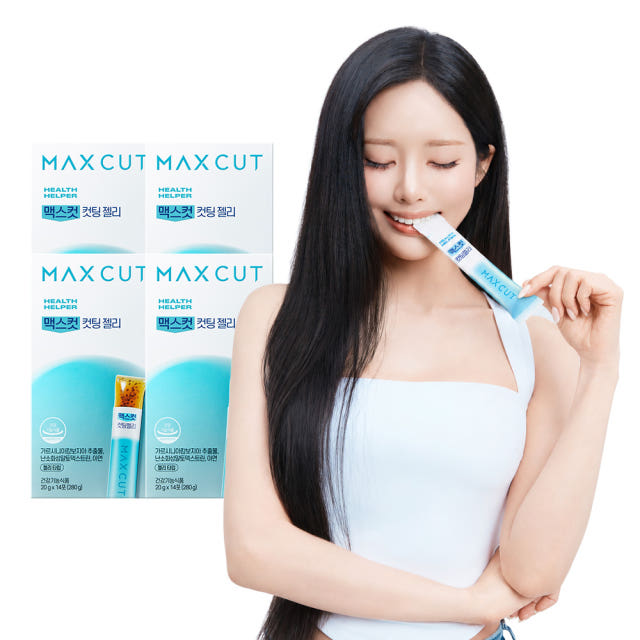 헬스헬퍼 맥스컷 다이어트 컷팅젤리 가르시니아 쾌변젤리 체지방감소 14포
