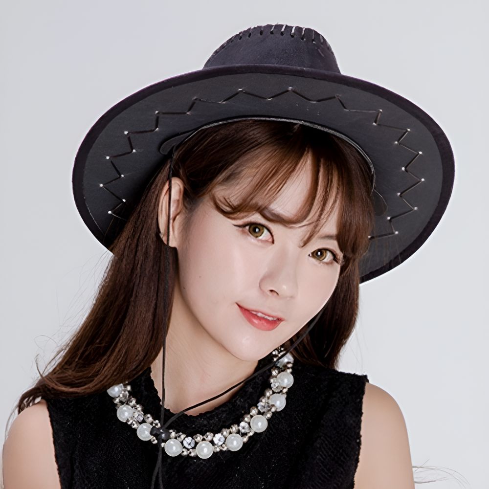 여자카우보이모자 카우보이햇 페도라 공연 남자 이미지 6
