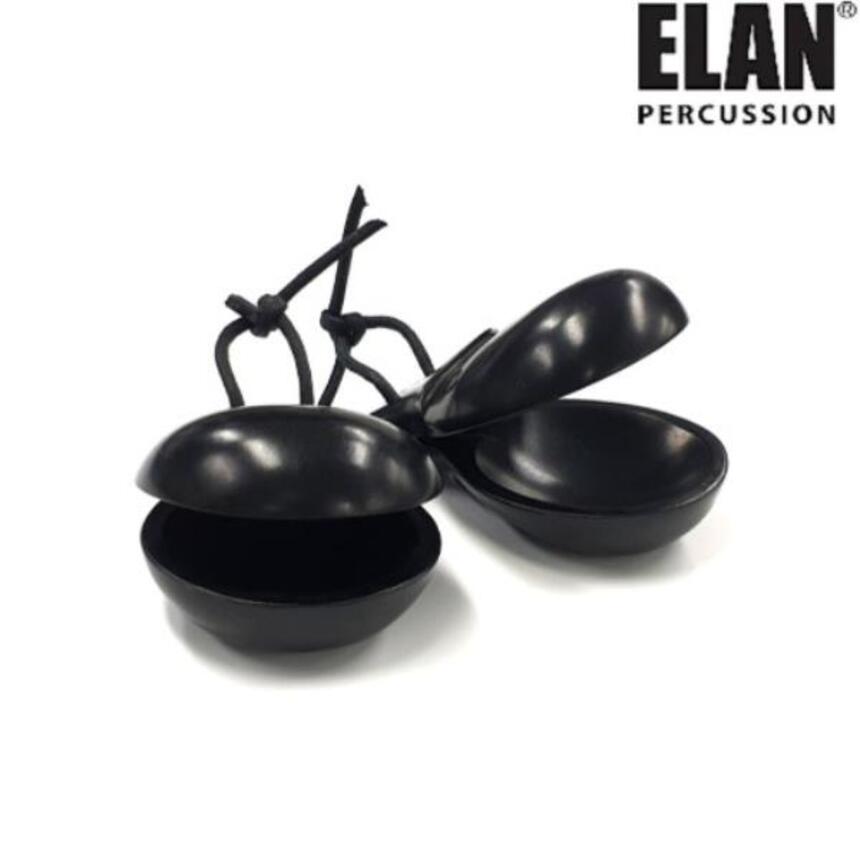 Elan 플라멩고 캐스터네츠 FCAST-EB 에보니 핑거리듬악기 - 상품 이미지