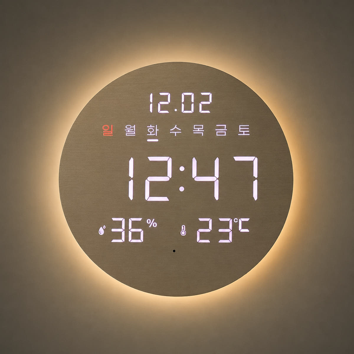 오아 데이클락 LED 벽시계 온습도 무소음 디지털 가격 비교 오아스토어 오아 데이클락 LED 벽시계 온습도 무소음 디지털