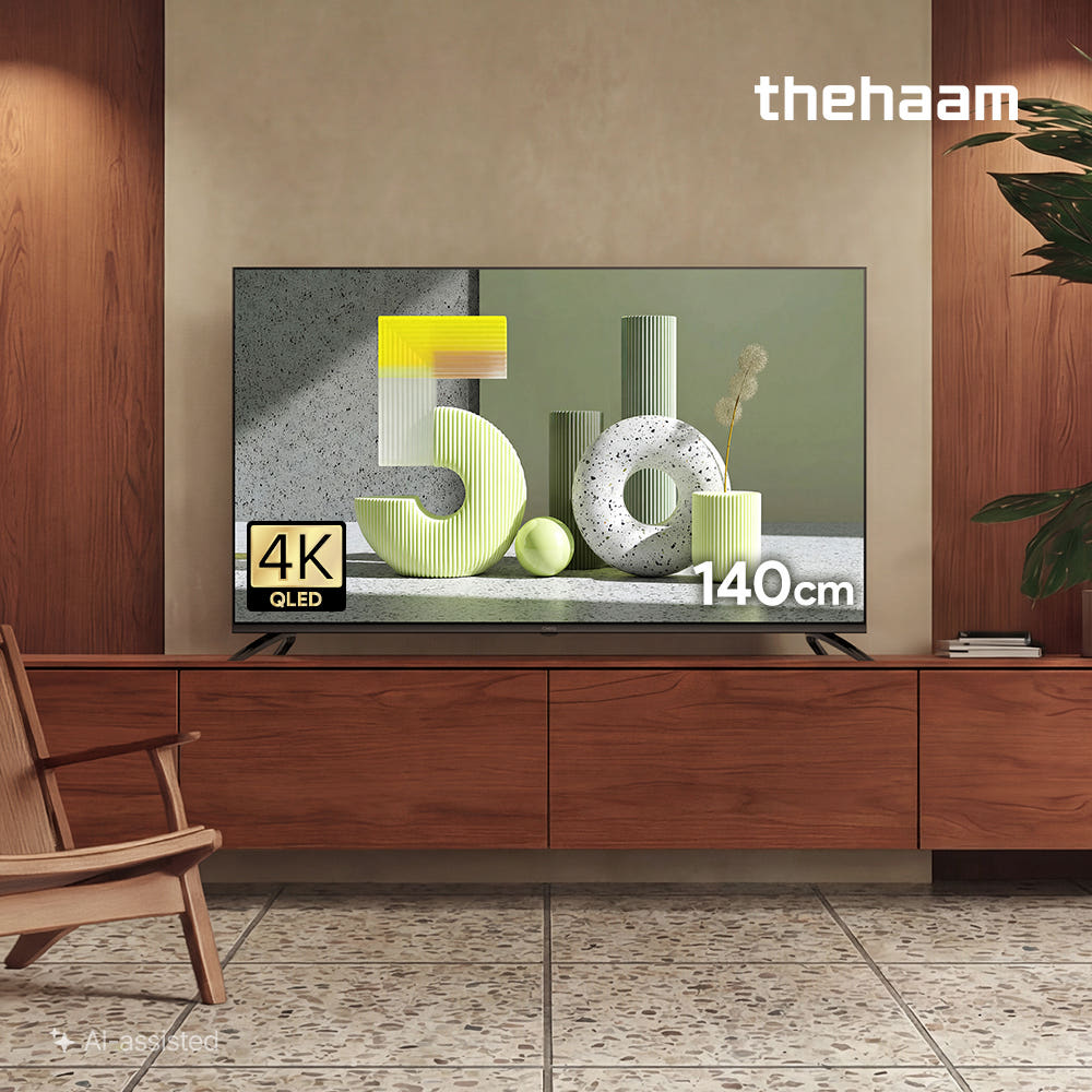 더함전자 더함 스마트 구글 티비 140cm(55인치) QLED 120Hz