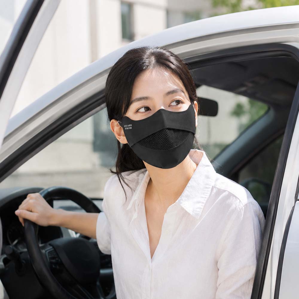가드프롬 자외선차단 마스크 얼굴 햇빛가리개 골프 러닝 자전거 등산 쿨 냉감 이미지 7