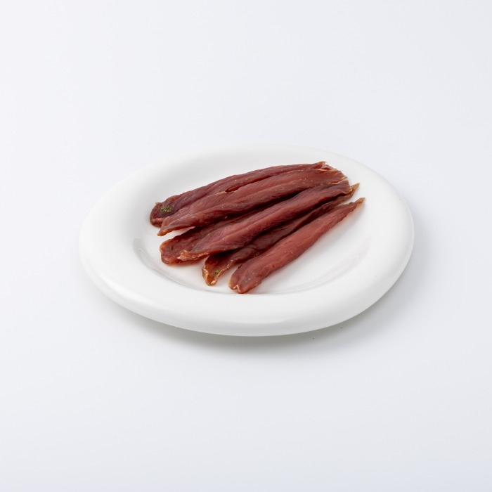 독특 강아지 수제간식 오리져키 강아지육포