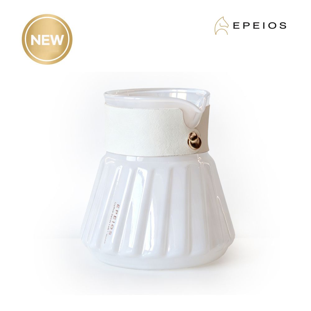 EPEIOS 에페이오스 멜로디 커피 서버 550ml, 문라이트 화이트 - 상품 이미지