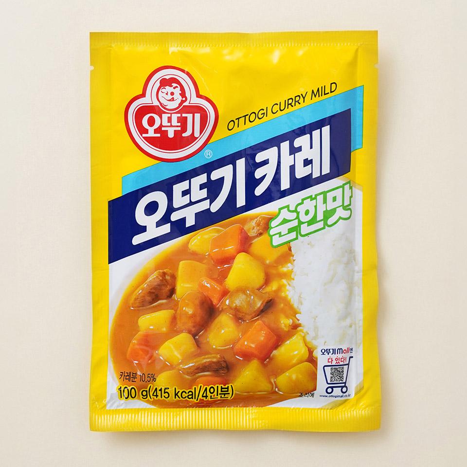 메가마트 오뚜기 카레 순한맛 분말 100g - 상품 이미지