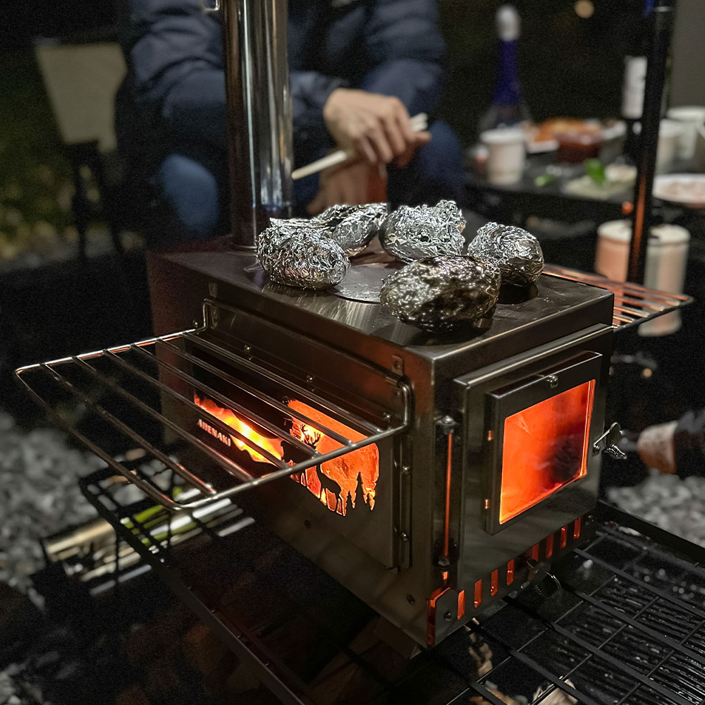 아베나키 하이브리드 캠핑 화목난로 수납가방 세트 이미지 8