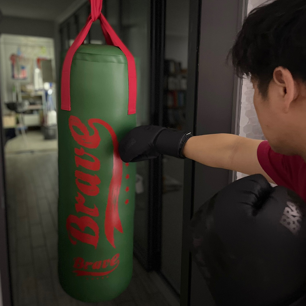 브레이브 복싱 가정용 샌드백 저소음 고급모델 코크 95cm 속빵빵 권투 3가지색상 - 상세 이미지 2