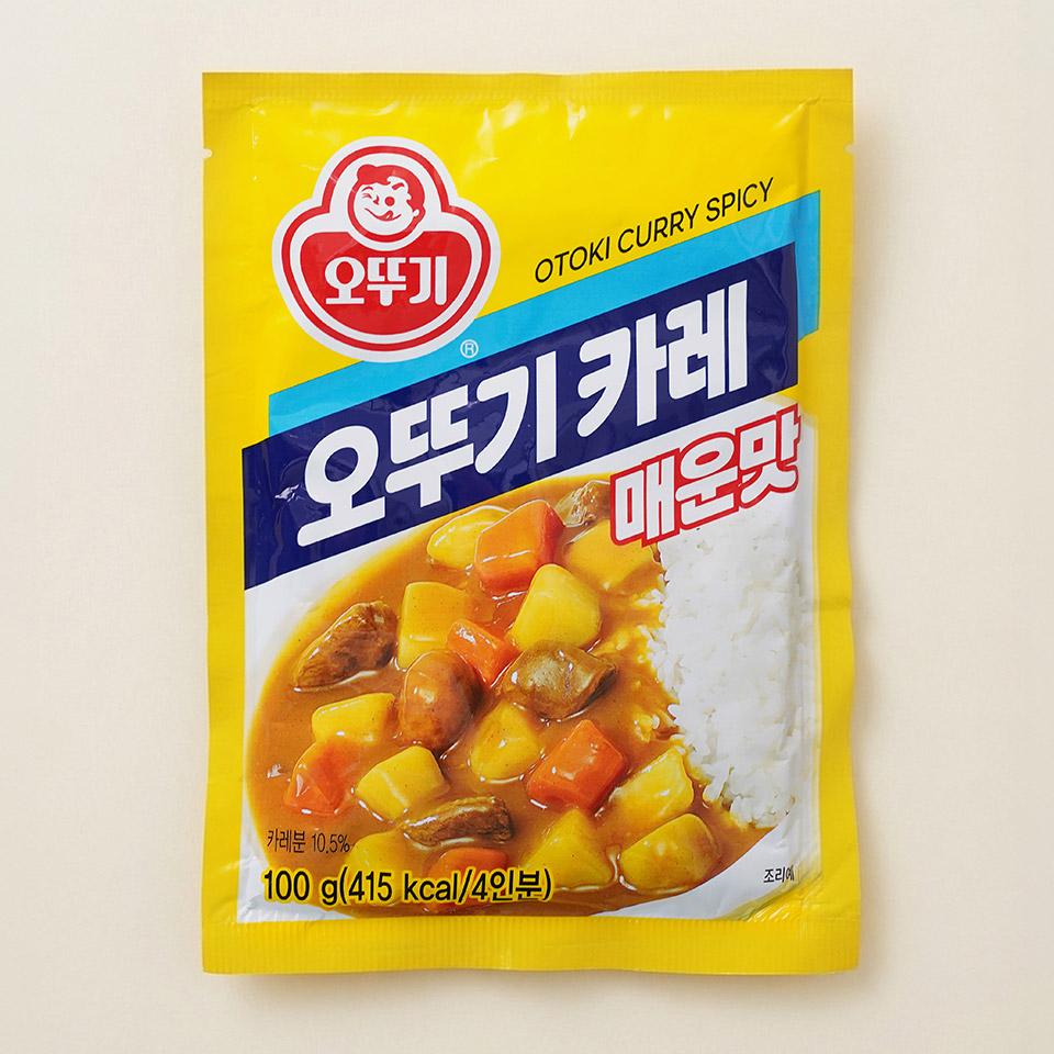 메가마트 오뚜기 카레 매운맛 분말 100g - 상품 이미지