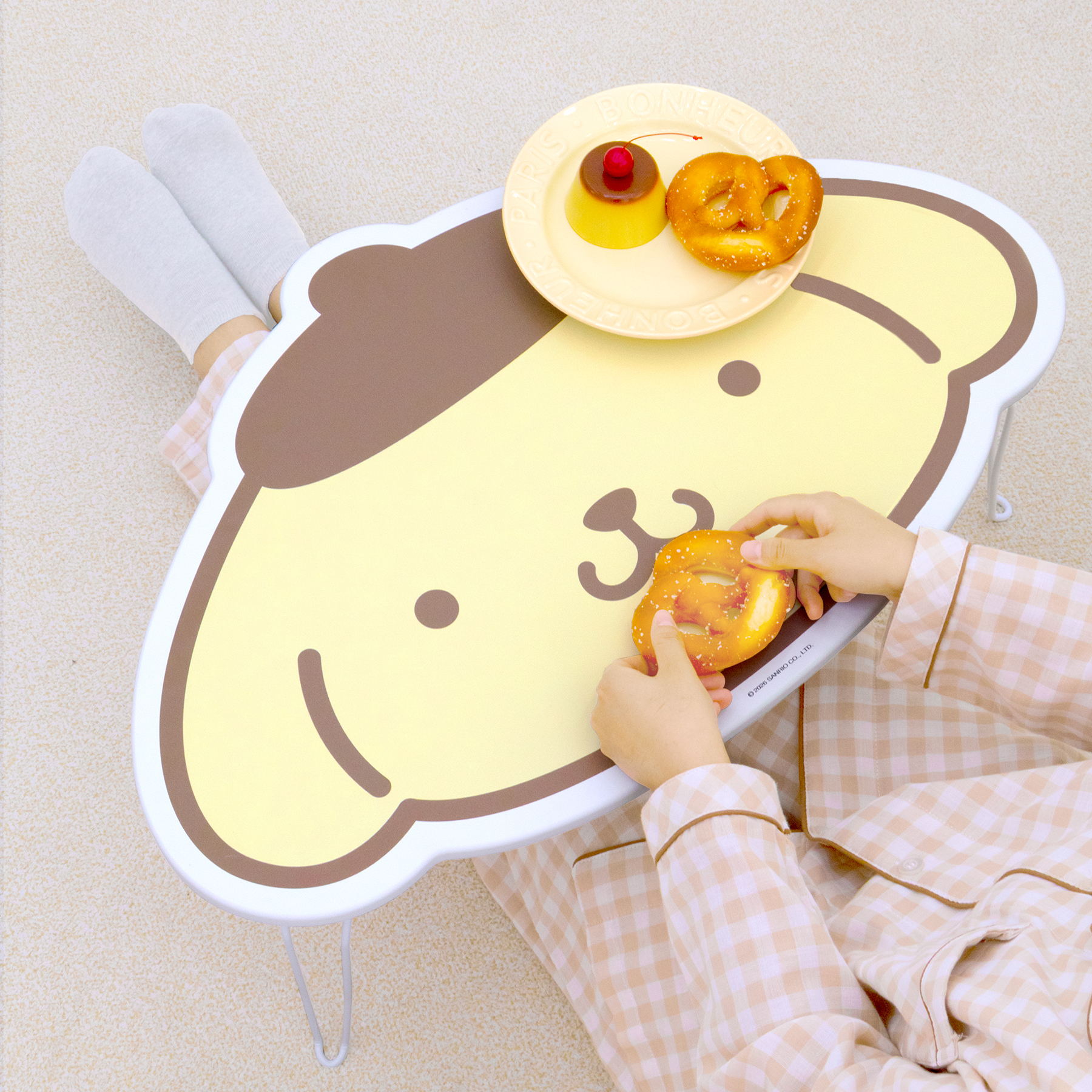 폼폼푸린 접이식테이블 페이스 상품 이미지