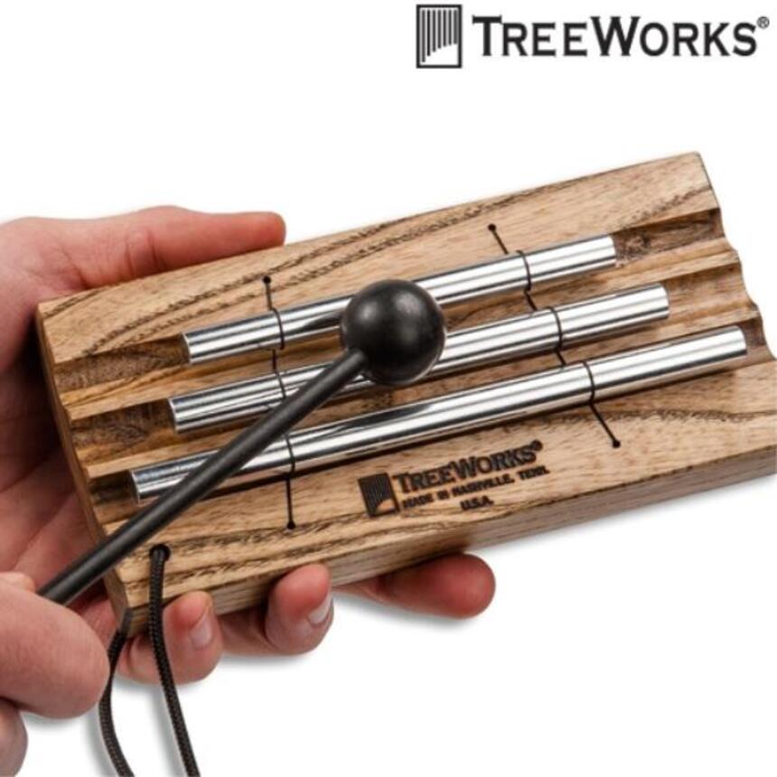 Treeworks 에너지차임 TRE420 3음 퍼커션 명상악기 - 상품 이미지