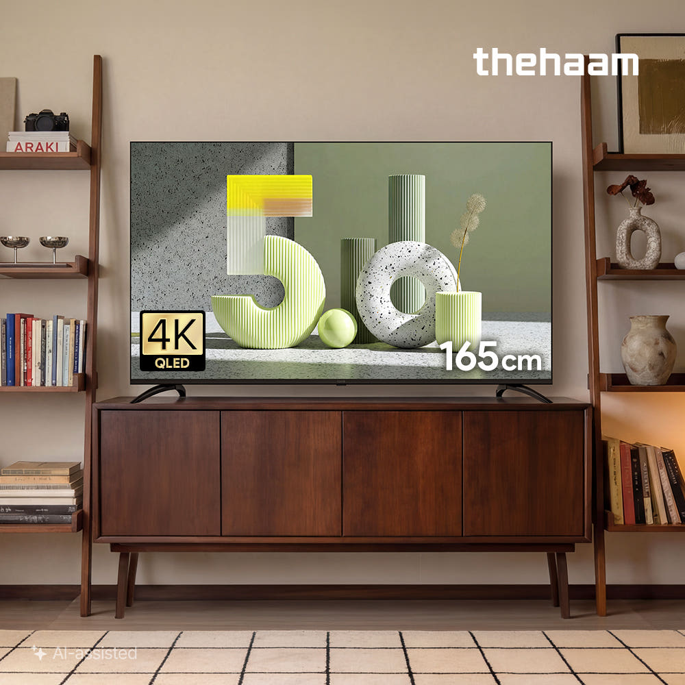 더함전자 더함 스마트 구글 티비 165cm(65인치) QLED 120Hz 직접설치