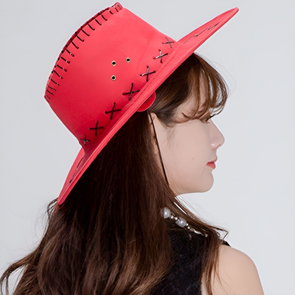 여자카우보이모자 카우보이햇 페도라 공연 남자 이미지 7