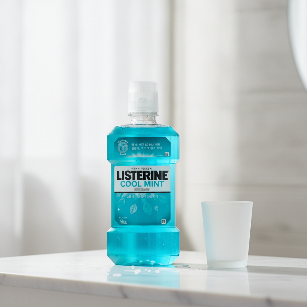 리스테린 쿨민트 750ml 4개 - 상품 이미지