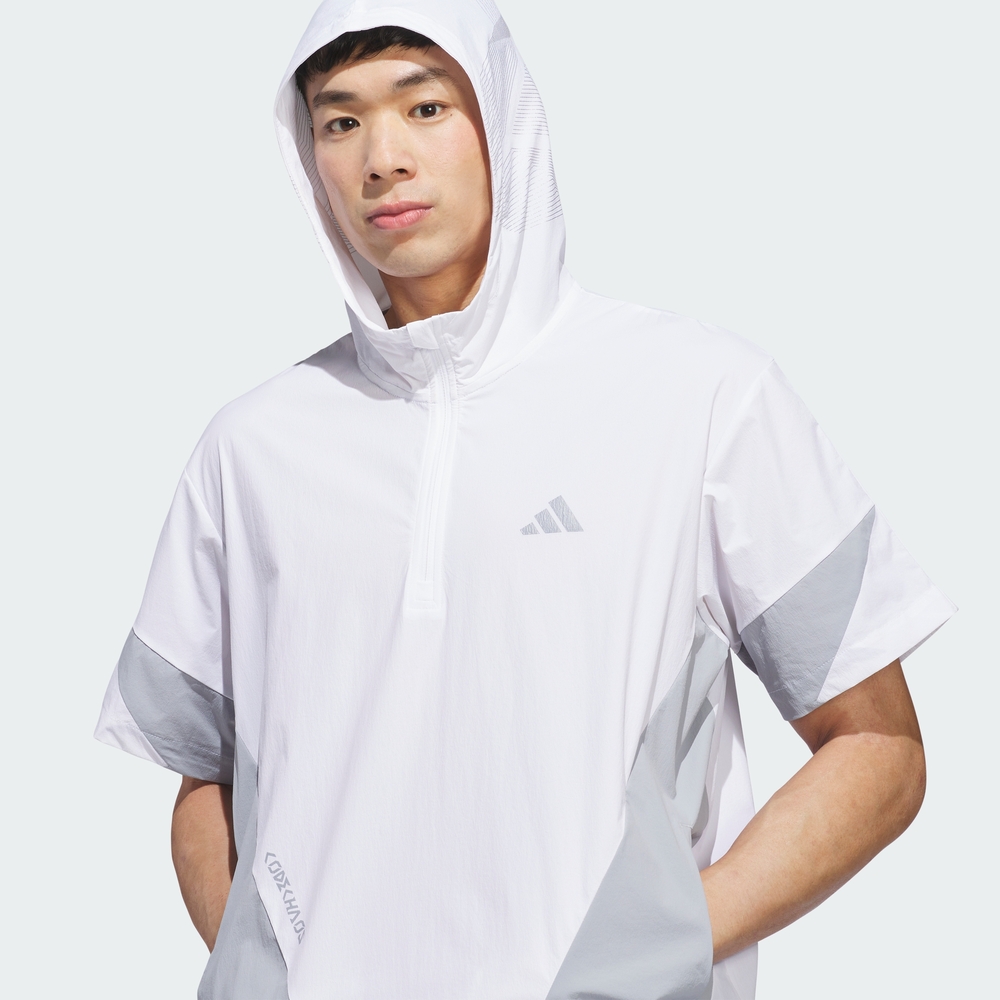 [아디다스 공식] 코드케이오스 쇼트 슬리브 후디 재킷 KQ7798 이미지 7