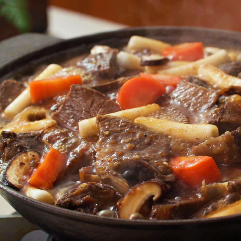 [정성곳간] 국내산 국산 뼈없는 소 갈비 찜 명인 강순의 간편식 고기 500g, 4개 - 상세 이미지 5
