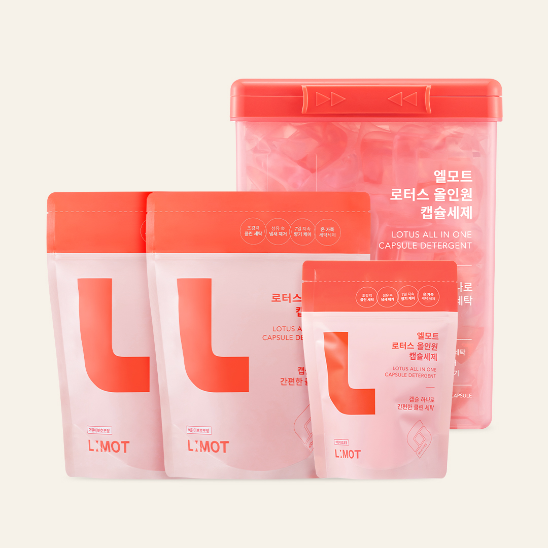 엘모트 향기 올인원 캡슐세제 대용량 세트 107개입 - 상세 이미지 5