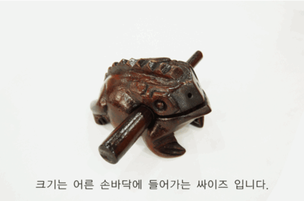 토카 개구리 귀로 T-FROG 퍼커션 타악기 - 상세 이미지 2