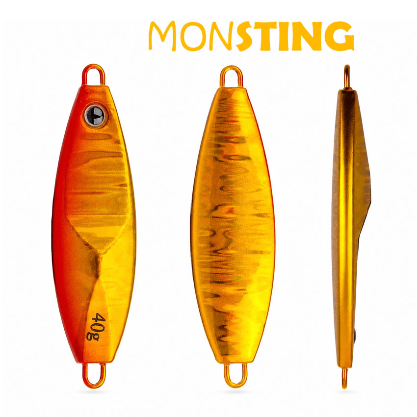 몬스팅 슬로우메탈 SLJ 슈퍼라이트 쇼어지깅 갈치메탈지그 삼치 붉바리 광어 40g - 상품 이미지