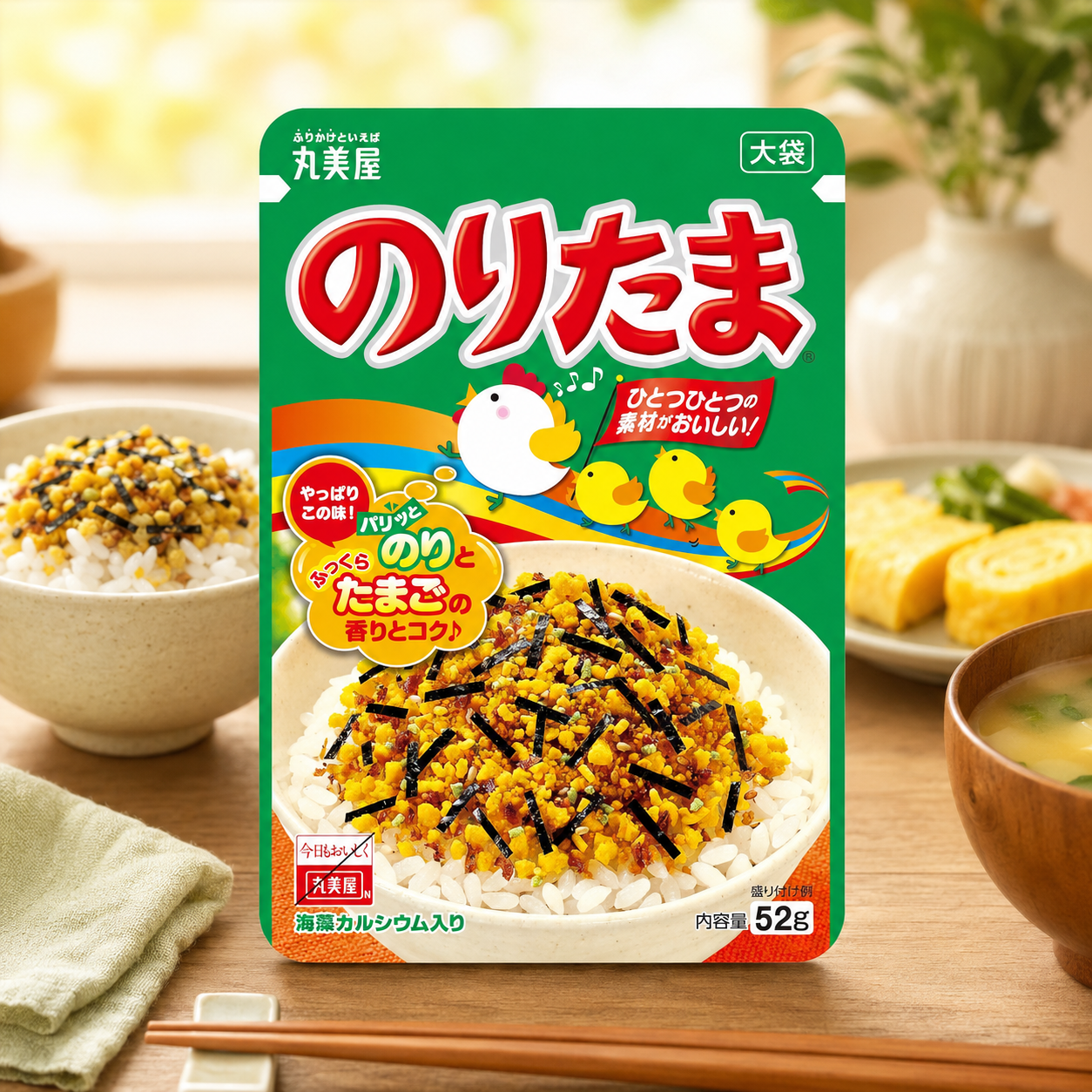 일본 후리카케 마루미야 노리타마 김가루 대용량 52g - 상품 이미지