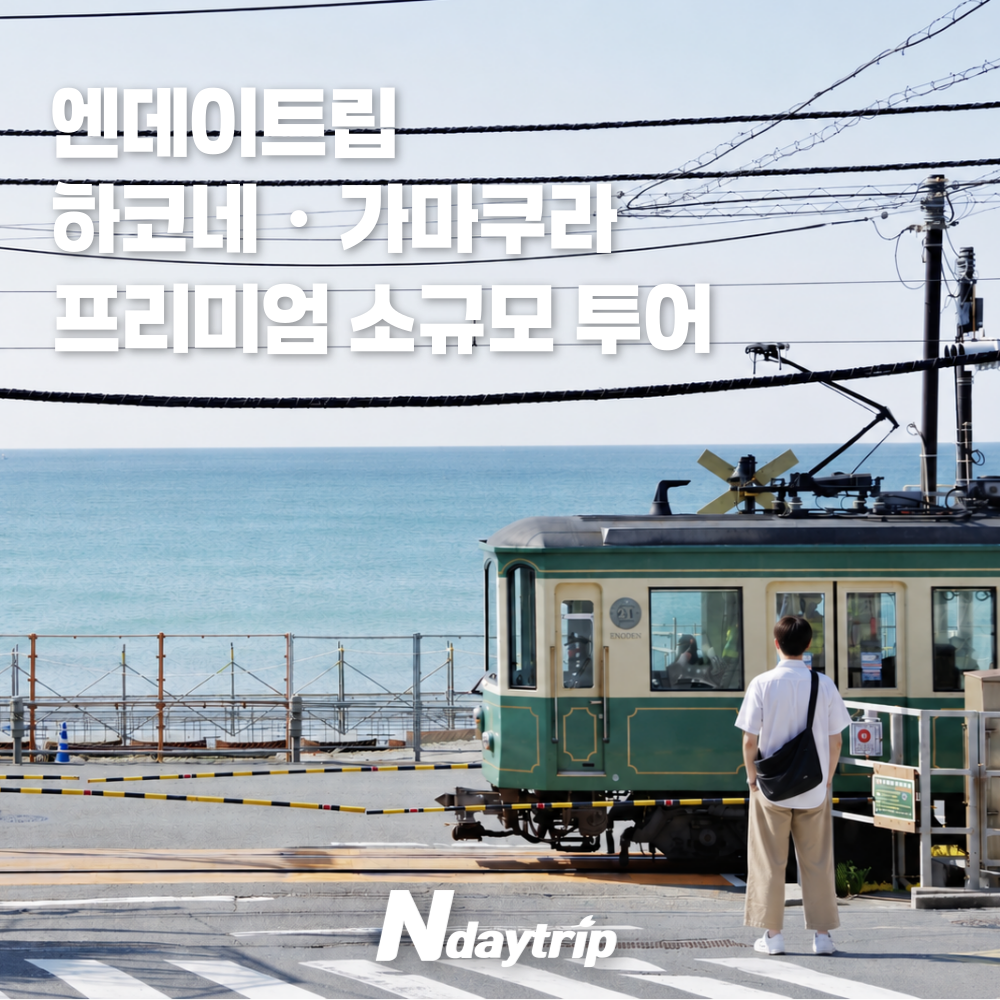 도쿄 출발 하코네 가마쿠라 1일 소규모 투어 한국인가이드 에노덴 기차표 특전
