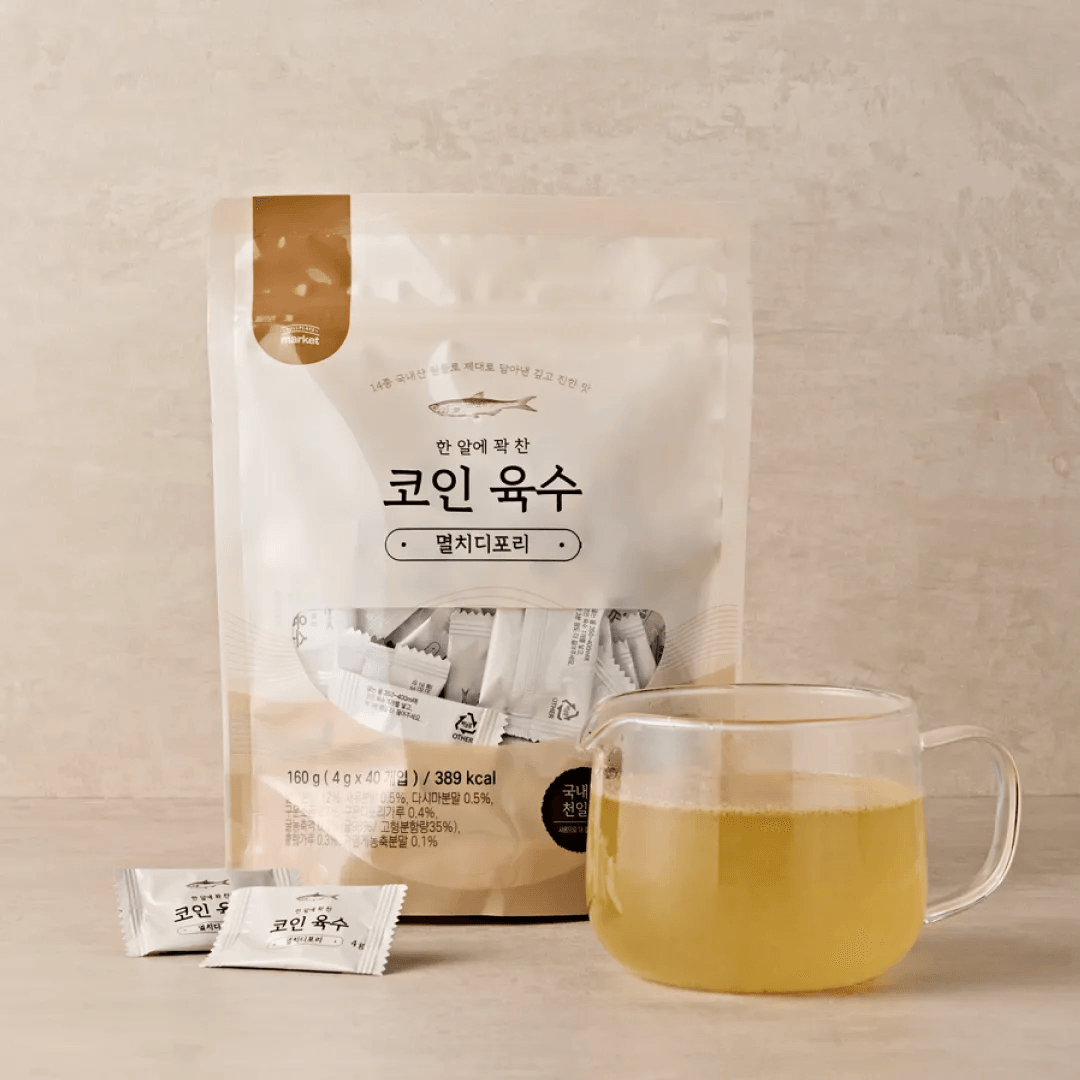 와이즐리 국내산 멸치, 디포리 한알 코인육수 4g, 40개입 160g, 3개 - 상품 이미지