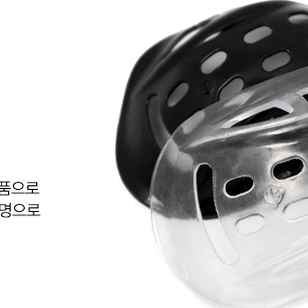 유연한특성자전거용안전모턱받침 가벼운무게킥보드용헬멧턱패드 부상방지오토바이용헬멧턱받침 2중보호 - 상세 이미지 4