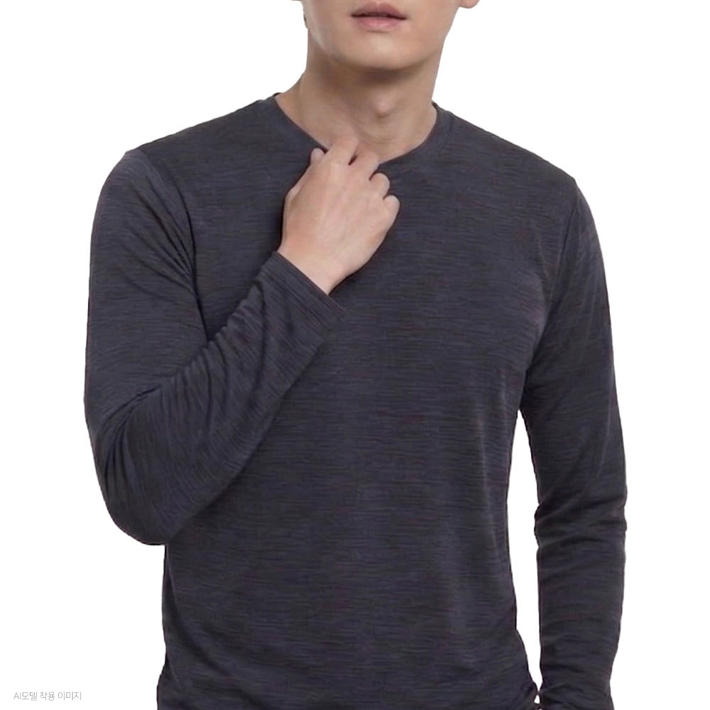 냉감 작업복 여름 가을 아이스 긴팔티 기능성 긴팔 티셔츠 - 상세 이미지 5