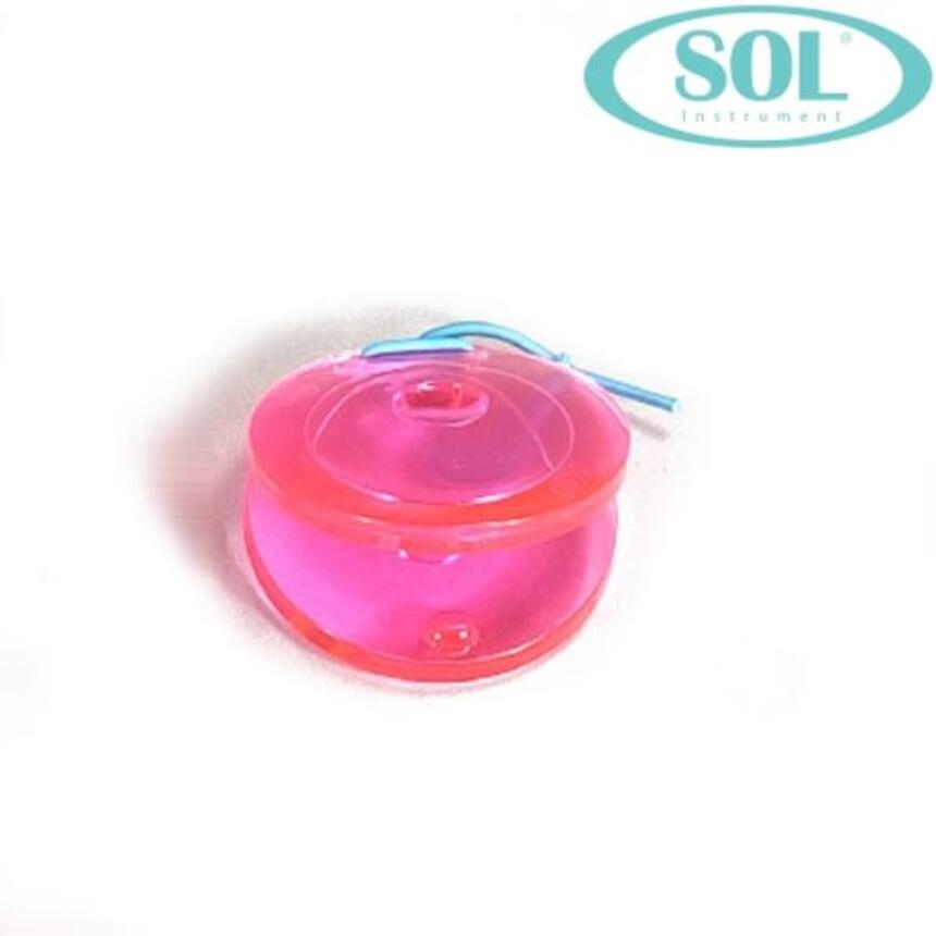 SOL 핑거 캐스터네츠 PA-60PK-1 핑크 플라스틱 리듬악기 - 상품 이미지