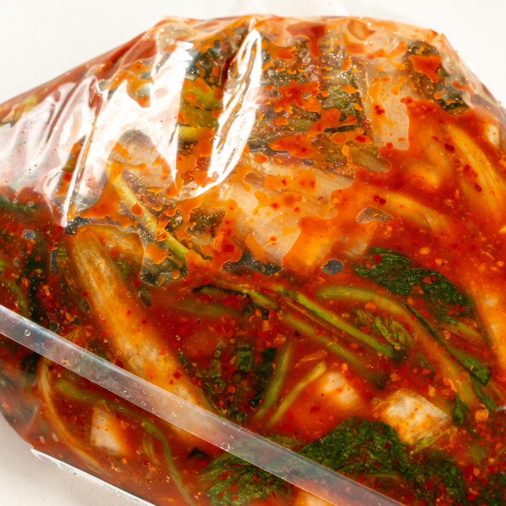 싸리재 국산 재료 열무 얼갈이 김치 2kg 가정집 김치 비빔국수 비빔밥 - 상세 이미지 4